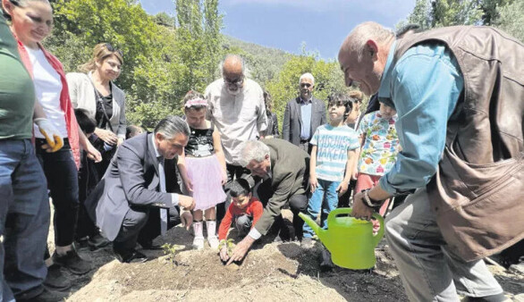 Narlıdereli miniklere ekolojik tarım bahçesi