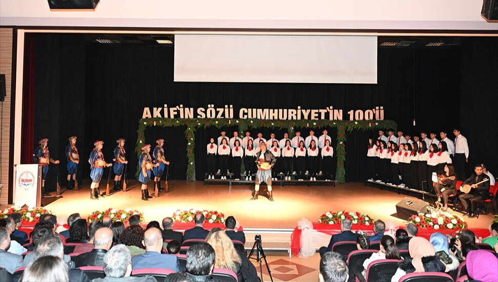 Denizli'de İstiklal Marşı'nın kabulünün yıldönümü programları düzenlendi