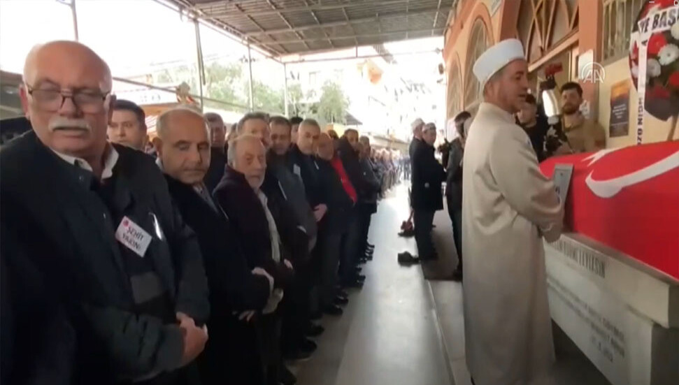 Şehit polis memuru Canoluk, Aydın'da son yolculuğuna uğurlandı