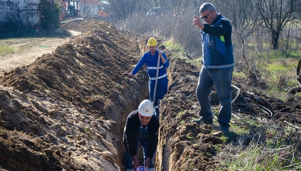 Ödemiş’in İlkurşun Mahallesi'ne yeni su hattı