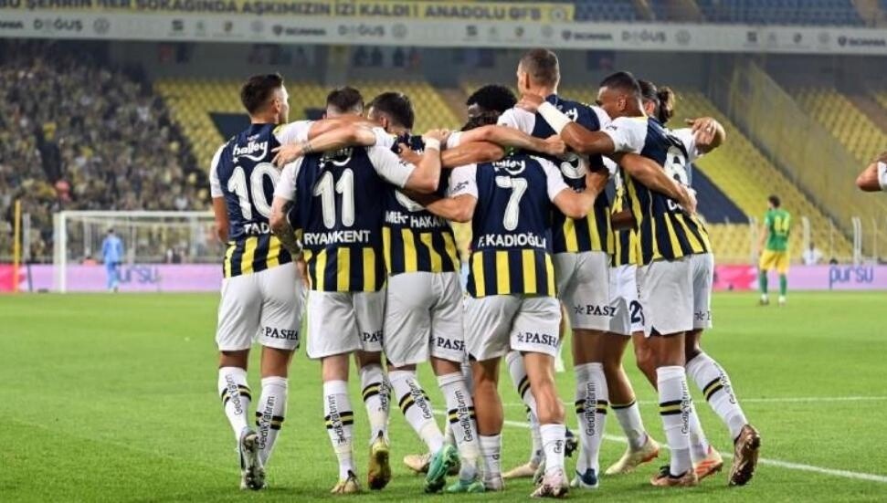 Fenerbahçe 5-0'ın rövanşında