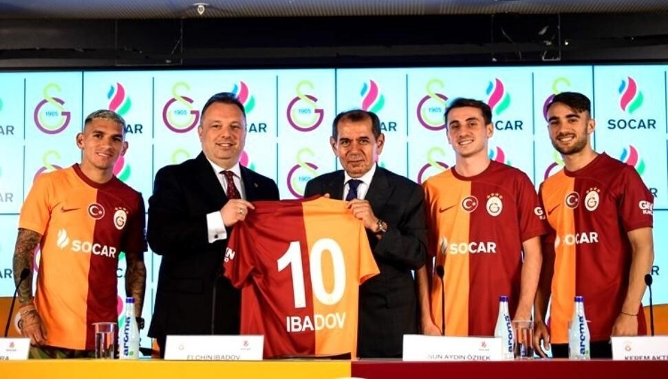 Galatasaray Kulübü, SOCAR ile sponsorluk sözleşmesi imzaladı