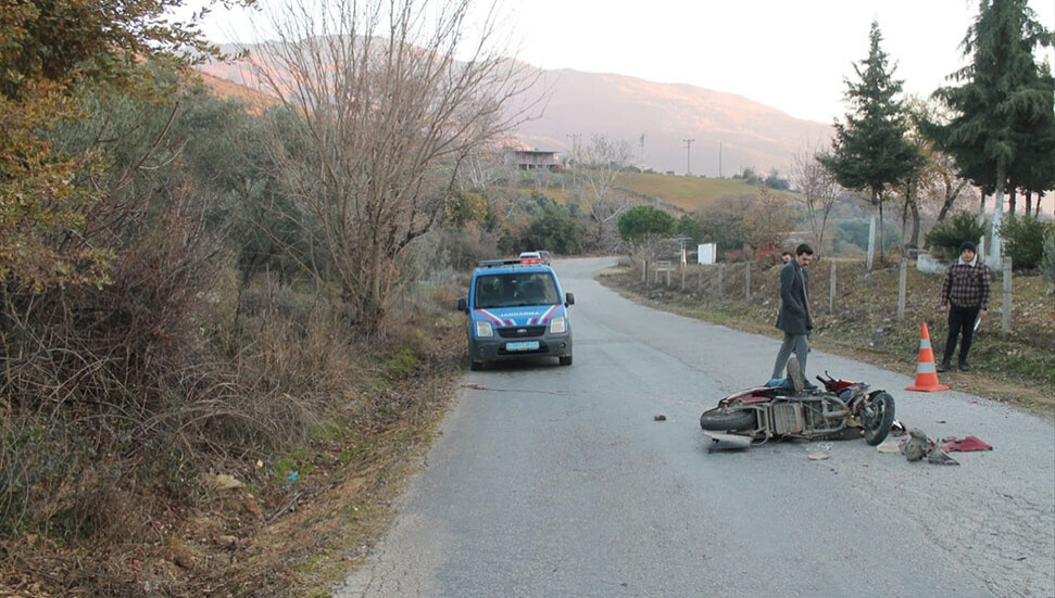 Kiraz'da elektrikli bisikletten düşen kişi öldü