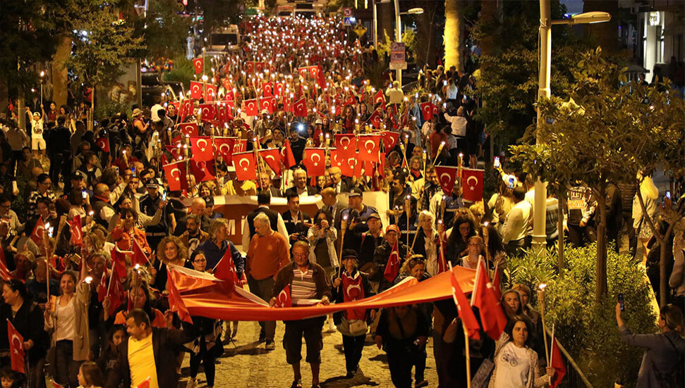 Büyükşehir Belediyesi Muğla’da Cumhuriyetin 100. yılını kutluyor