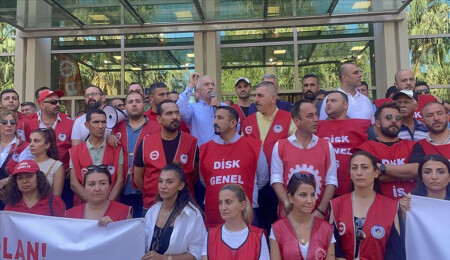 Belediye çalışanları yarın Menemen Belediyesi önünde eylemde
