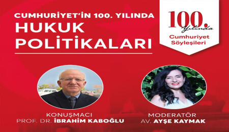 Cumhuriyet söyleşilerinin ilk konuğu Prof. Kaboğlu