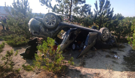Kütahya'daki trafik kazasında 6 kişi yaralandı