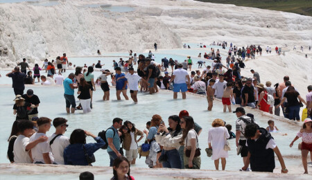 Pamukkale'deki oteller Kurban Bayramı'na dolu giriyor