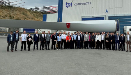 Amerikalı TPI, İzmir'de 100 milyon dolar yatırımla rüzgar kanat fabrikası kurmak istiyor