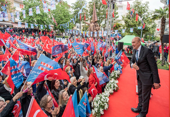 Soyer, CHP Balçova seçim ofisi açılışında konuştu: “Trafoya kediyi sokmayacağız”