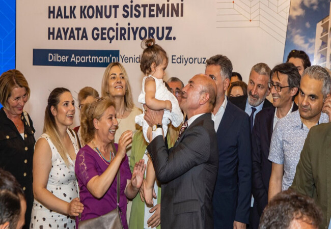 “Halk Konut” projesinde imzalar atıldı... Başkan Soyer: “Bu model Türkiye’ye umut olacak”