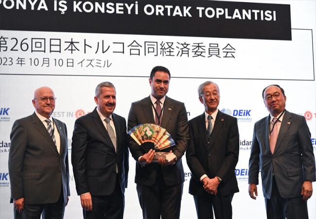 26. Türkiye-Japonya İş Konseyi Ortak Toplantısı İzmir'de başladı