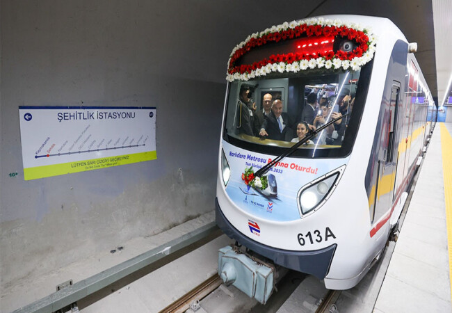 Narlıdere Metrosu'nda sona doğru