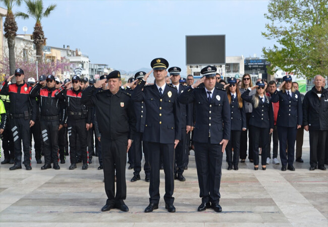 Türk Polis Teşkilatı'nın kuruluşunun 178. yılı Urla'da kutlandı