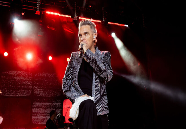 Robbie Williams Bodrum'u salladı