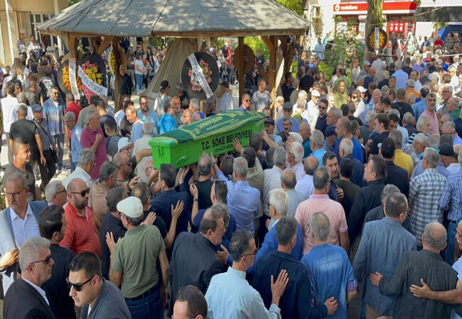 Eski Aydın milletvekili Mehmet Semerci, son yolculuğuna uğurlandı